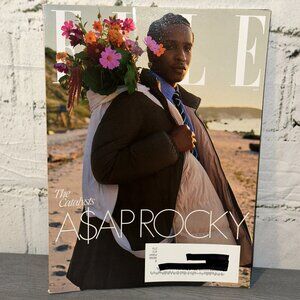 Elle Magazine October 2025 ASAP A$AP Rocky